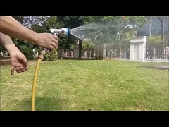 Metal 8-Mode Garden Hose Nozzle Down Pressure Washer with Front Trigger Control