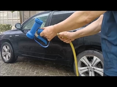 Brass Industrial Blue Washer Gun with Trigger Safety Protection Loop for Hot Water Washing Use