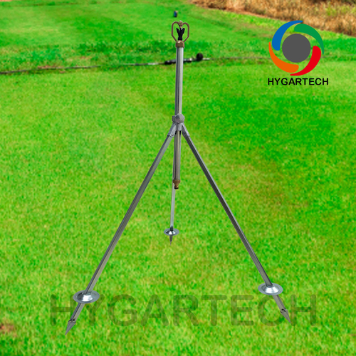 Latest company news about Unleash Your Garden's Potential with Our Zinc Plated Metal Tripod Stand with Butterfly Sprinkler