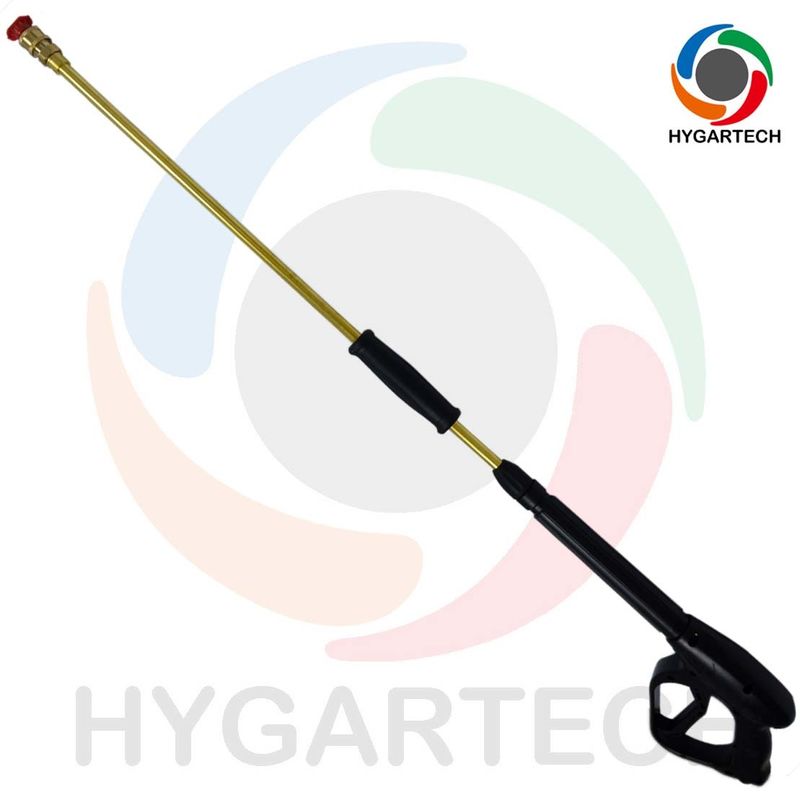 Brass High Pressure Washing Gun With Extra Long Extension Tube For
