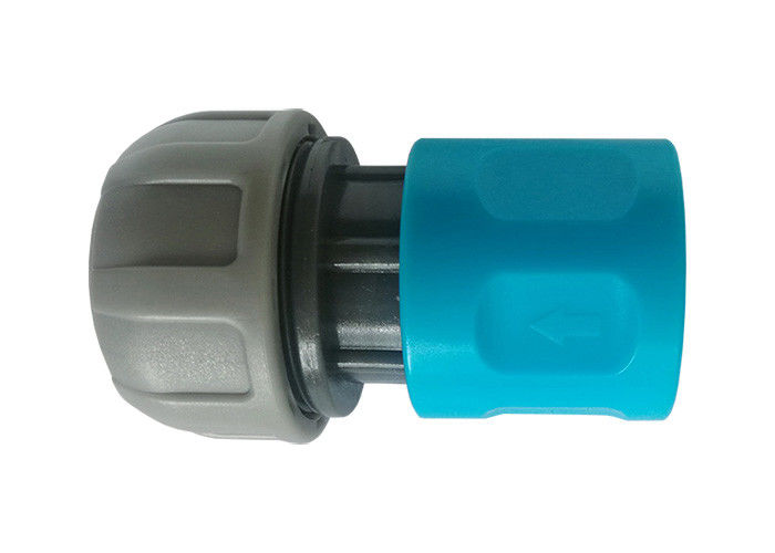 Plastic Construction Quick Connect Water Hose Coupling For Garden 3/4" Hose