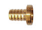 One Piece Design Brass Hose Fittings Male Thread Working Pressure Max 20 Bar