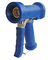 Industrial Brass Blue Water Gun With Rubber House 1/2" FIP Thread Inlet