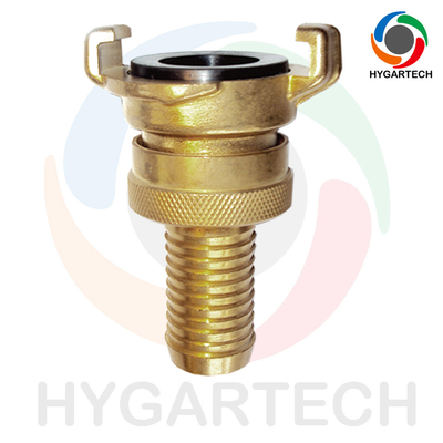 Brass Claw Lock Hose Fitting Pressure Coupling W/ Connector