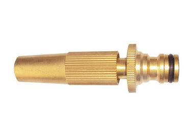 Adjustable Water Spray Nozzle Brass Construction Systematic Quick Easy Connect