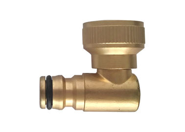 Easy Connect Brass Hose Elbow 3/4" Female Thread High Performance 90 Degree Turning