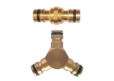 Two / Three Way Quick Connect Water Hose Fittings Easy Connect