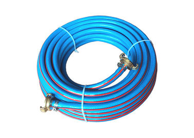 Fiber Reinforced Garden PVC Hose With Brass Claw Lock Coupling Connectors