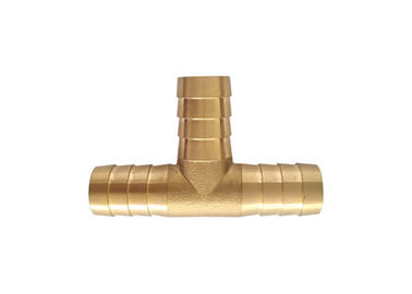 Three Way Hose Connector Made of Forging Brass Working Pressure Max 20 Bar