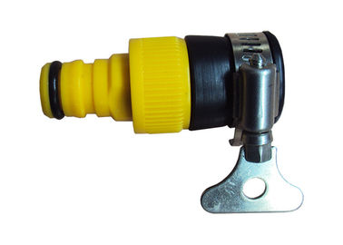 Plastic Universal Tap Hose Adaptor with Click Easy Connect Quick Connector