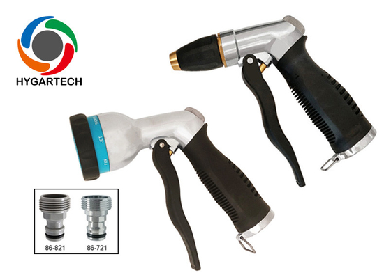 quality Heavy Duty Garden Hose Nozzle Gun Adjustable Multifunction For Handwatering factory